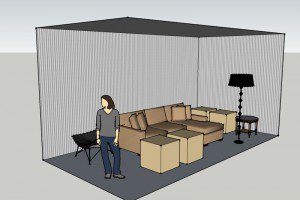 10x20 drive-up unit